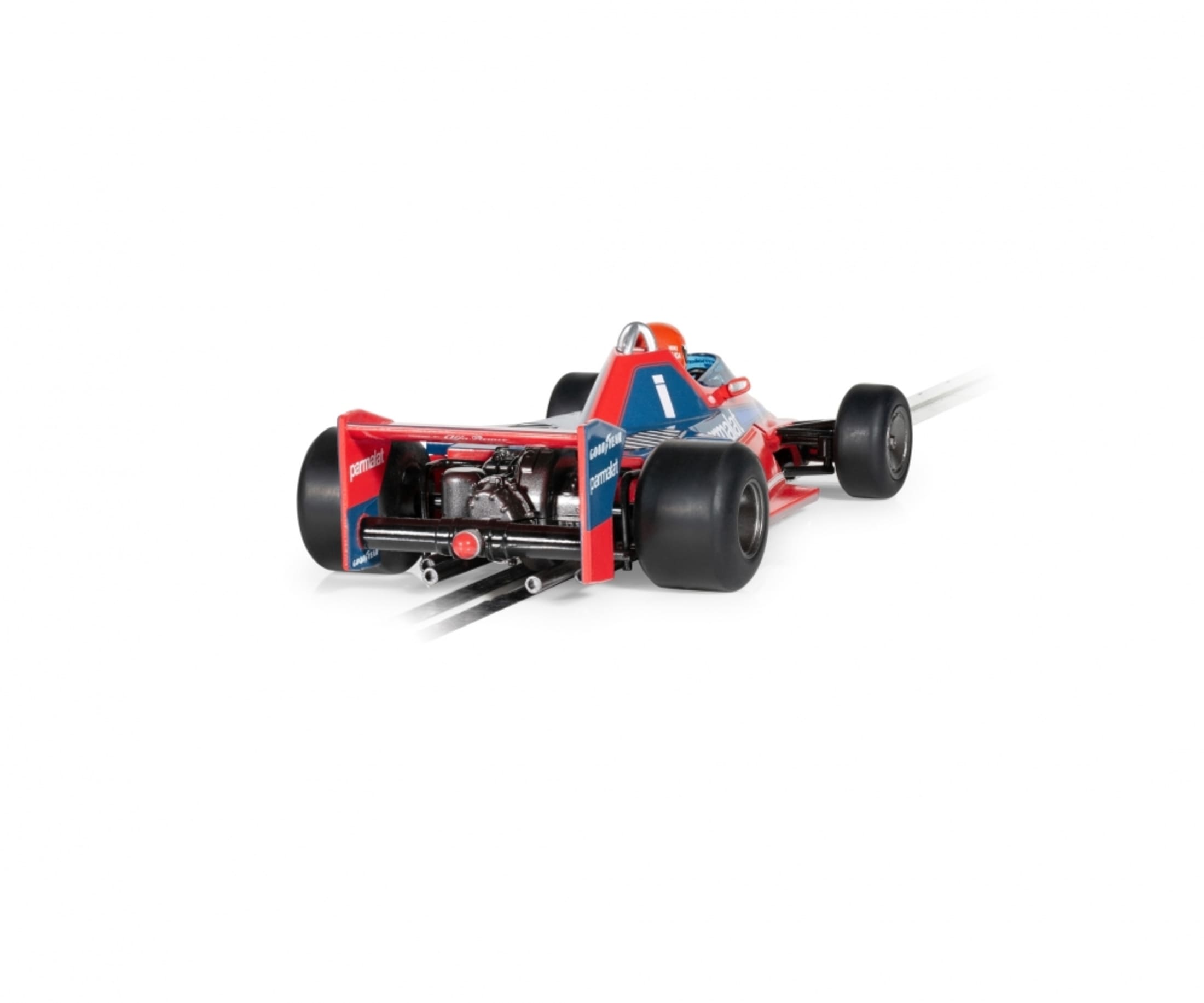 Scalextric 1:32 Brabham BT45 Lauda Itali Slotcar - Rennbahnauto