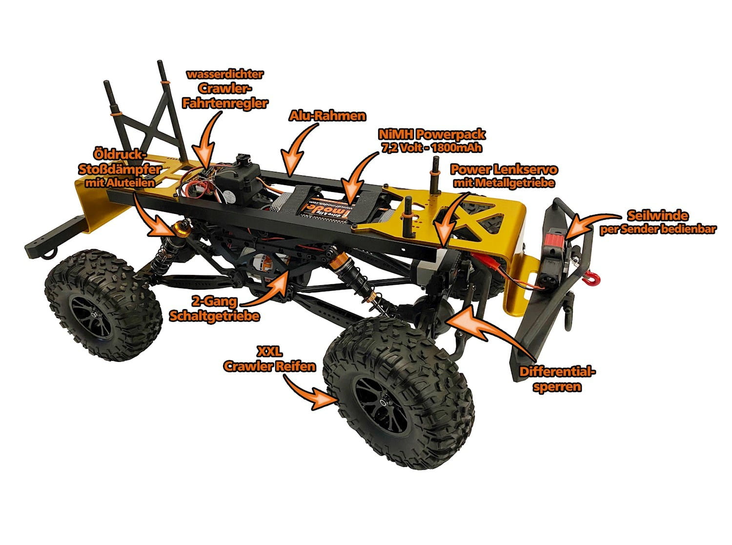 df models crawler in schwarz