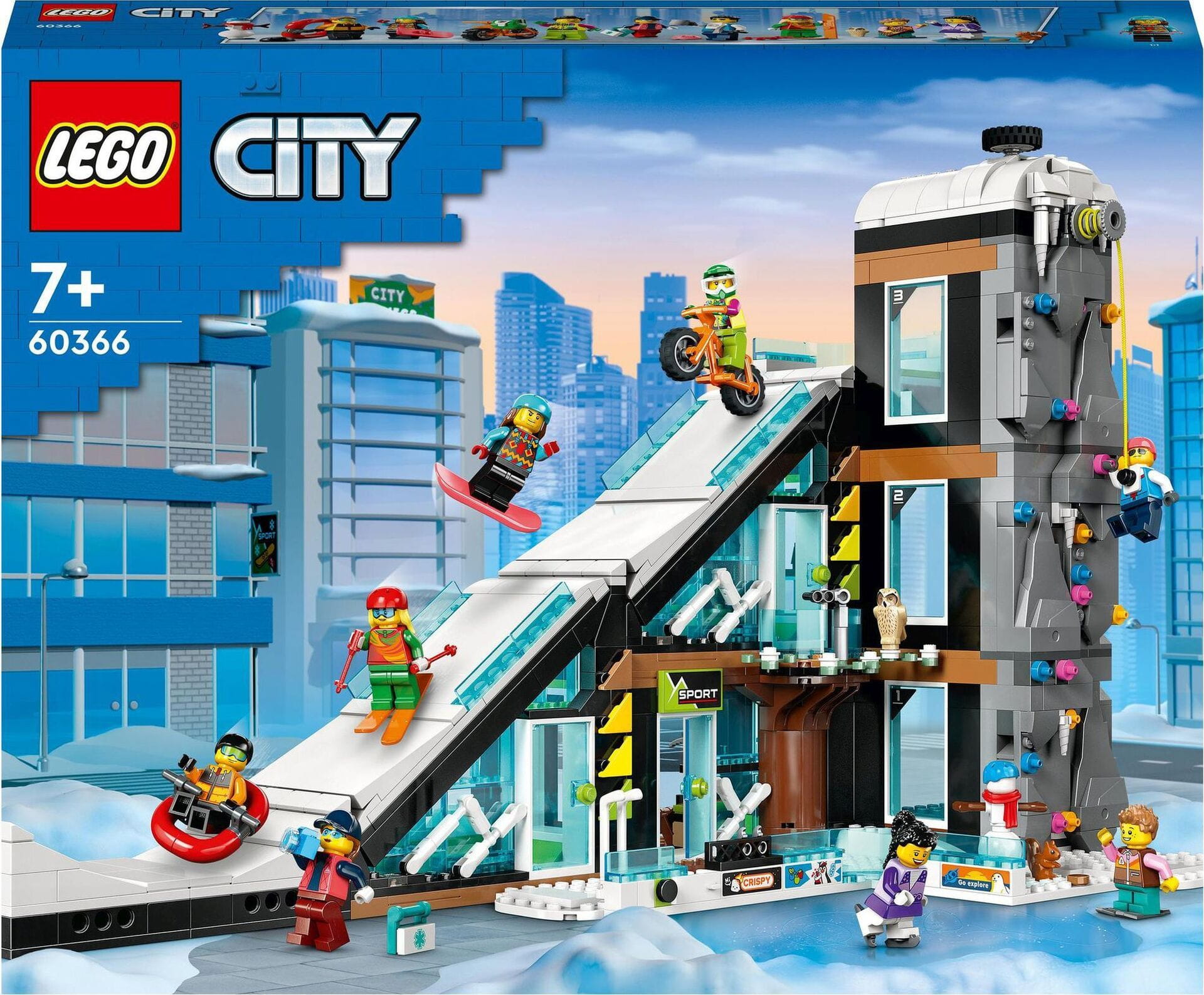 LEGO City Wintersportpark Set