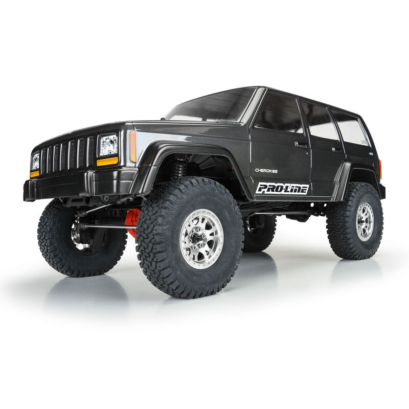 Proline 1_10 2001 Jeep Cherokee Klar Karosserie 12.3” _313mm_ Radstand Crawler - RC-Zubehoer