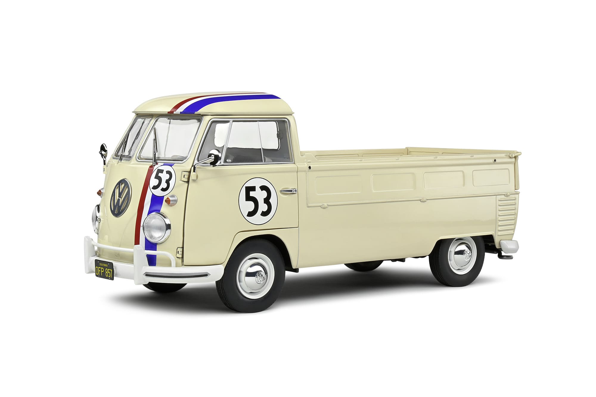 Solido 1_18 Volkswagen T1 Pick Up Racer 53 1950 Modellauto im beigen Design