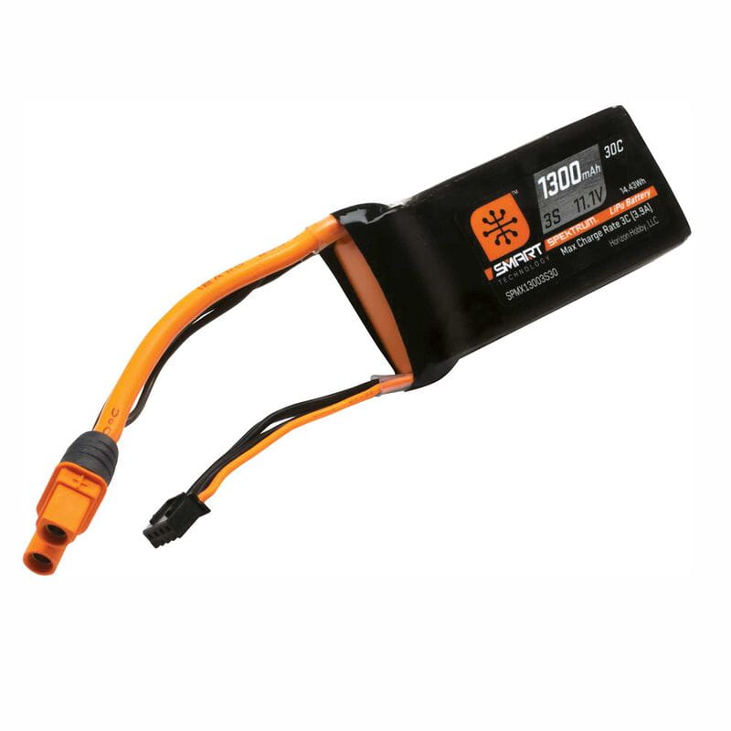 SPEKTRUM Lipo Akku 3S 11 1V Smart 1300mAh spektrum 1300 lipo akku