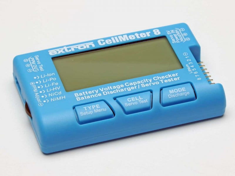 Extron Cell Meter 8 Lipo Checker Batterie Prüfer Extron Cell Meter 8 Lipo Checker Batterie Prüfer