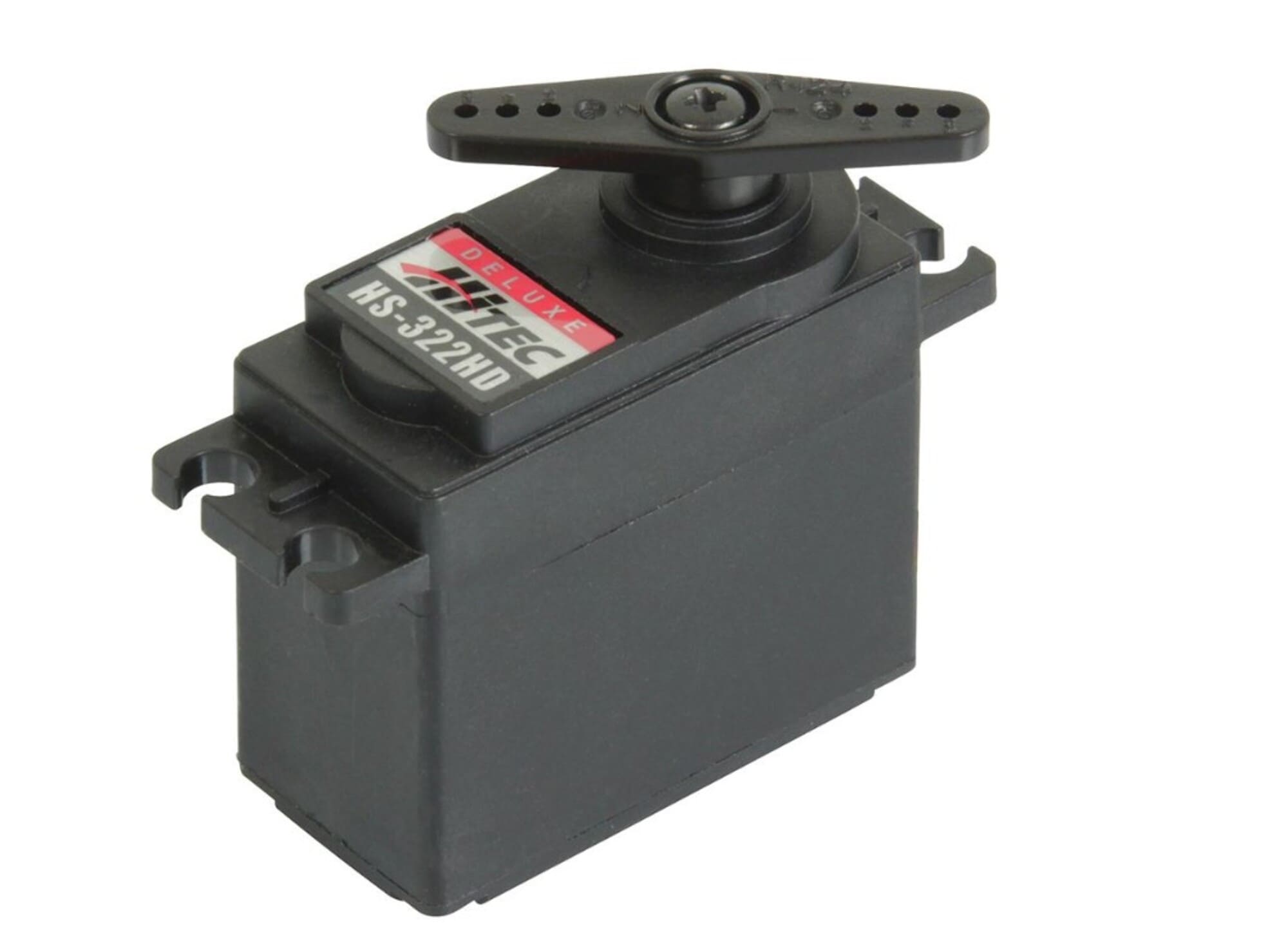 Hitec HS-322HD Servo mit Karbonite-Getriebe und 3_7 kg_cm fuer Flugmodelle und Helis