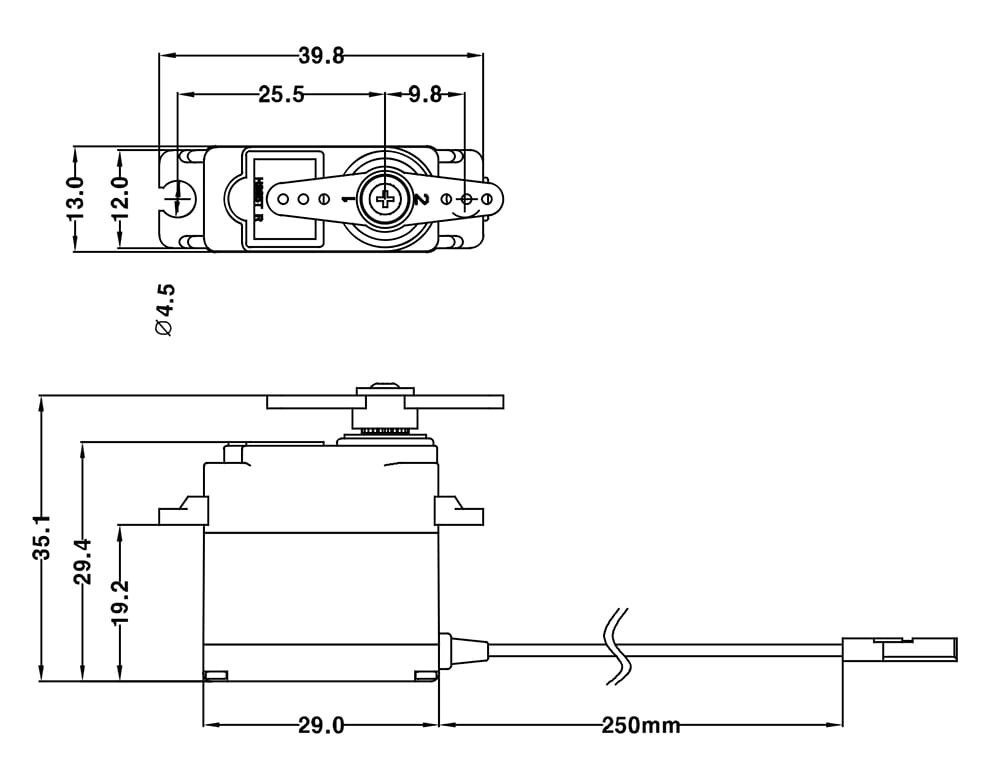 Hitec Servo D85MG