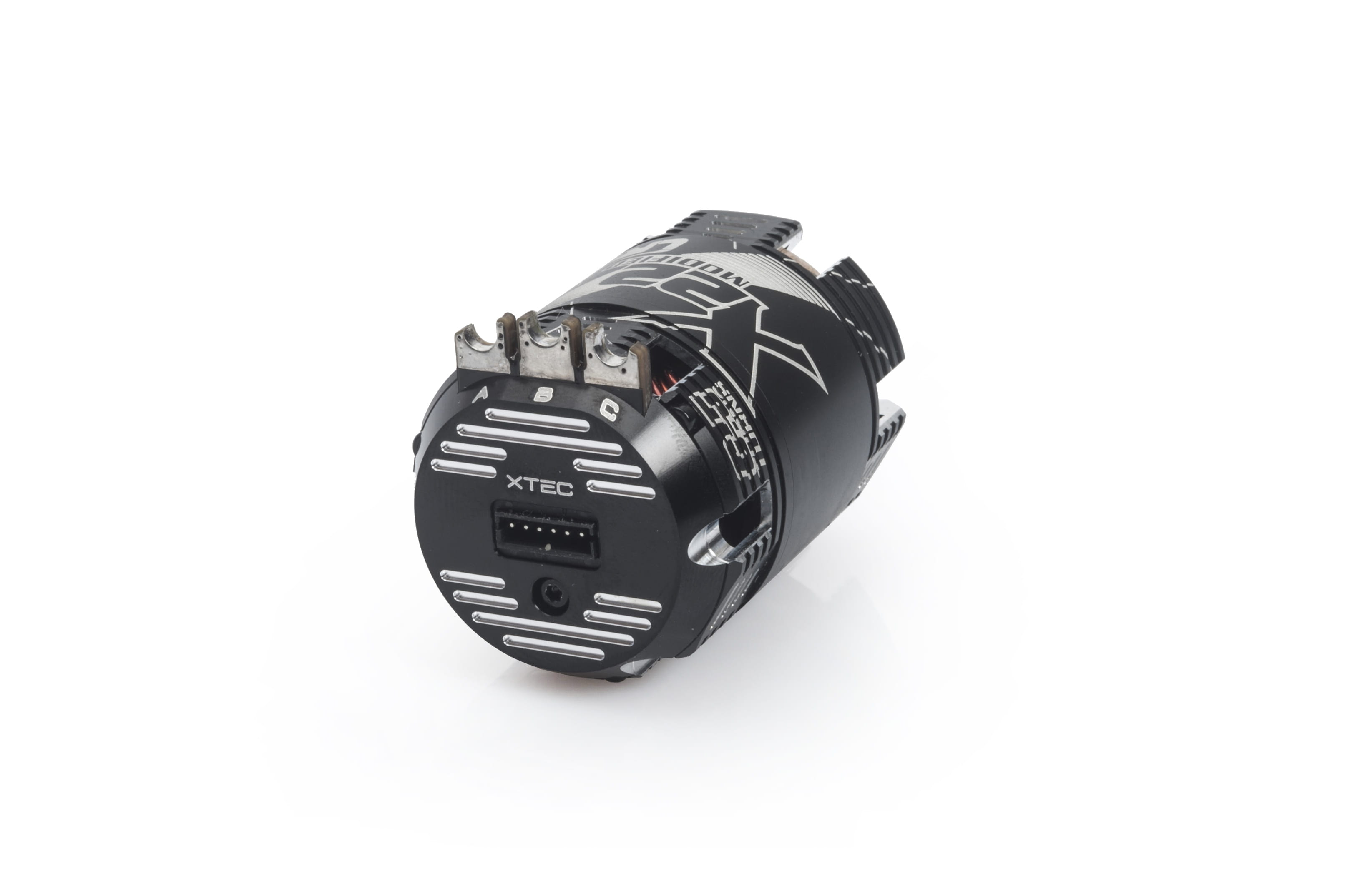 LRP X22 Aluminium Endplatte - schwarz