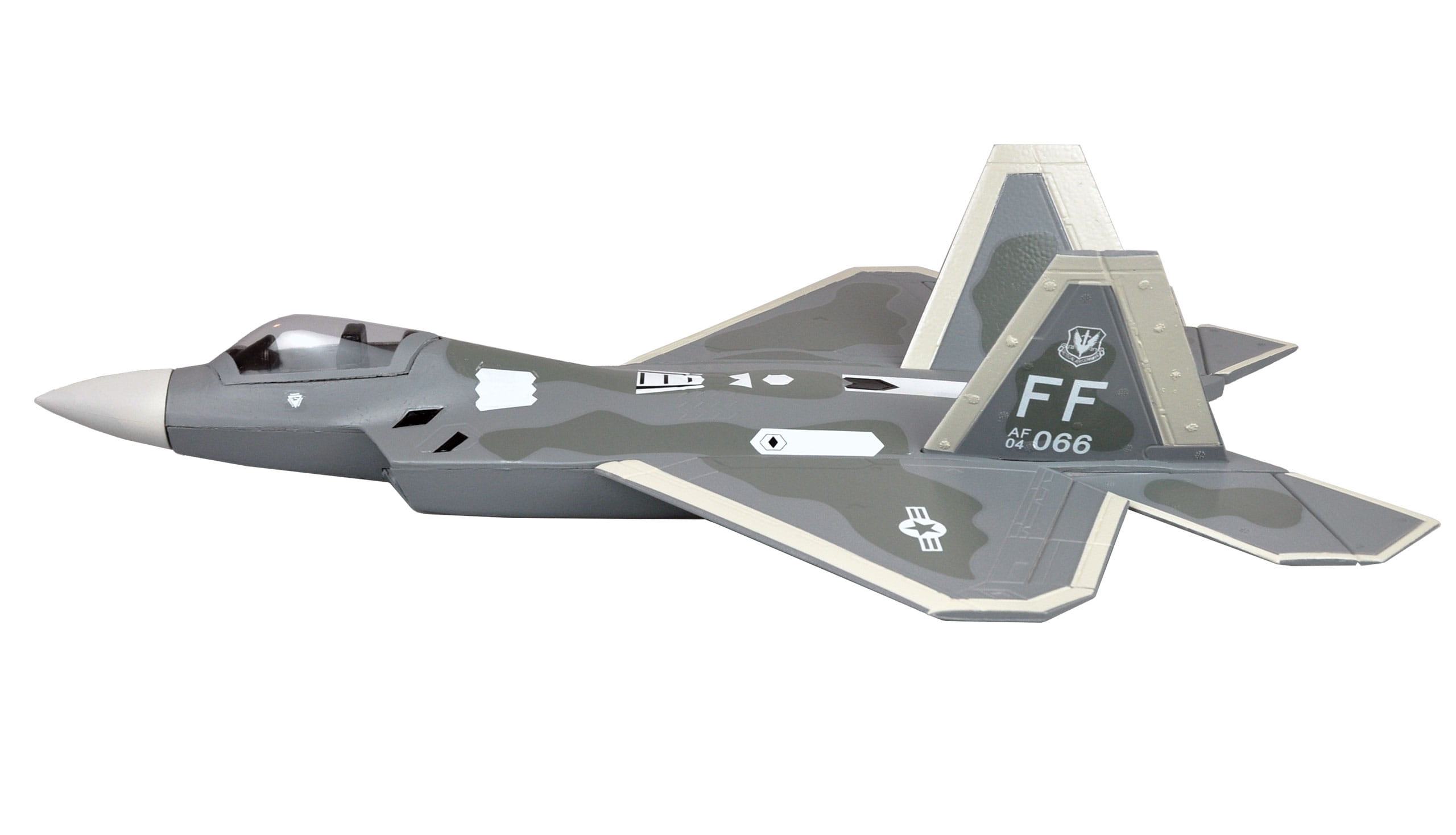 Amewi RC Flugzeug AMXFlight F-22 Raptor Jet EPO ARF grau