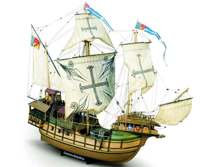 Mamoli Segelschiff Sao Miguel 1:54 Holz Bausatz