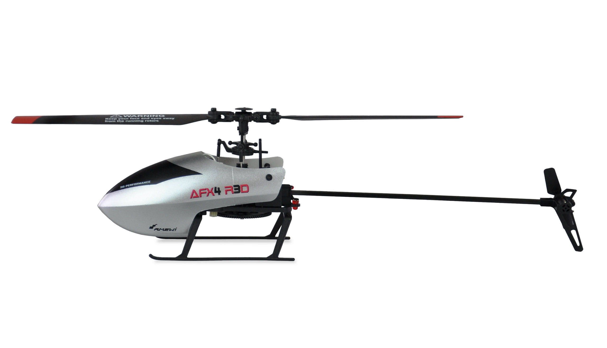 AFX4 R3D Helikopter mit Gyro und 3D Flugmodus AFX4 R3D Helikopter mit 3D-Modus und Gyro