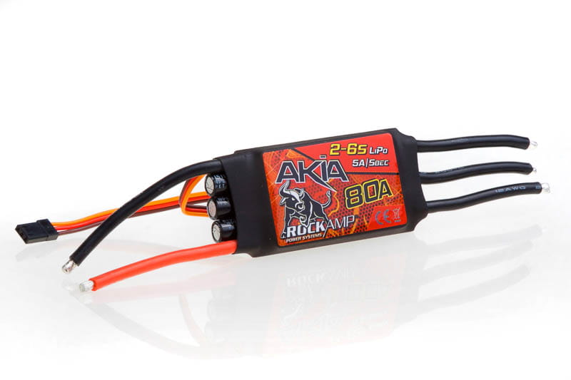 Robitronic Rockamp Akia 80A / 2-6S Lipo / 5A SBEC