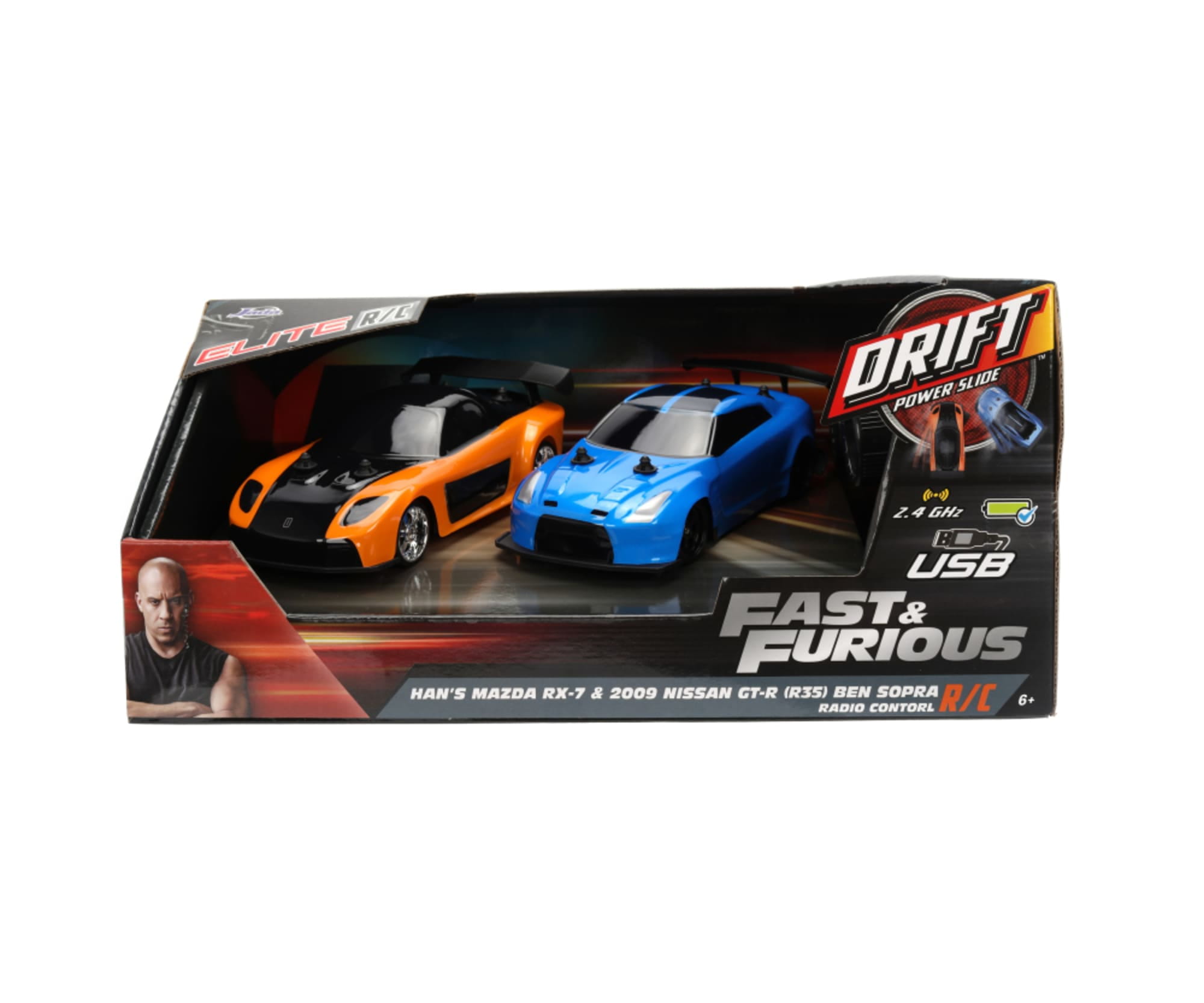 Jada Fast - Furious RC Drift Twin Pack 1_24 - RC-Zubehoer