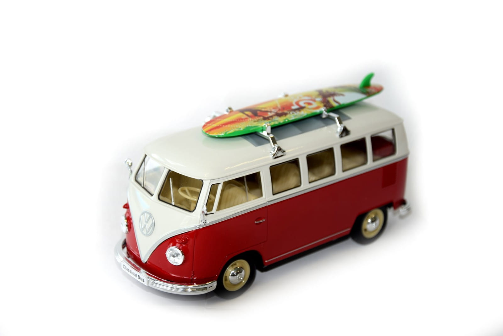 Welly Modellauto 1:24 VW Bus T2 Rot