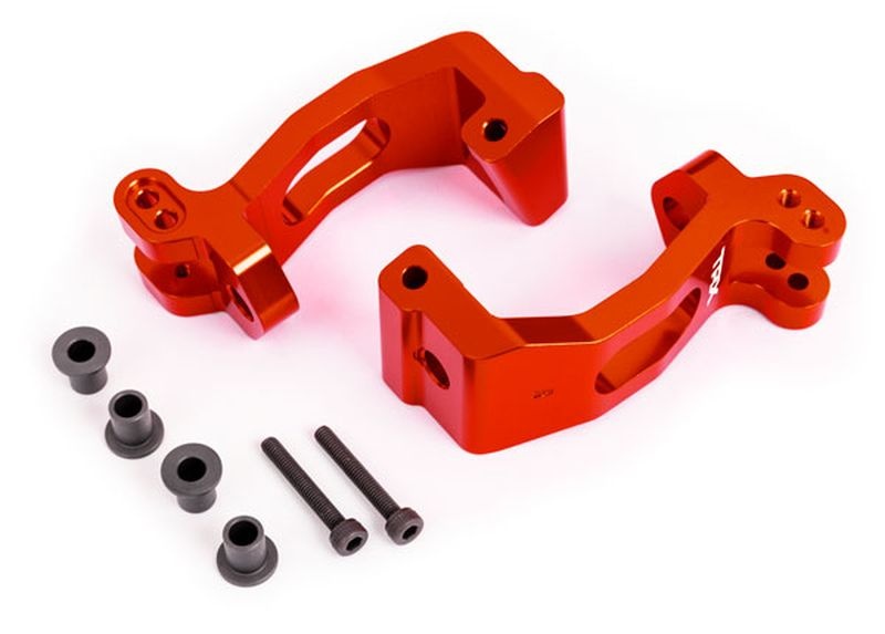 Traxxas Caster Blocks _C-Hub_ Alu l_r mit Kingpin-Lagerung - RC-Zubehoer