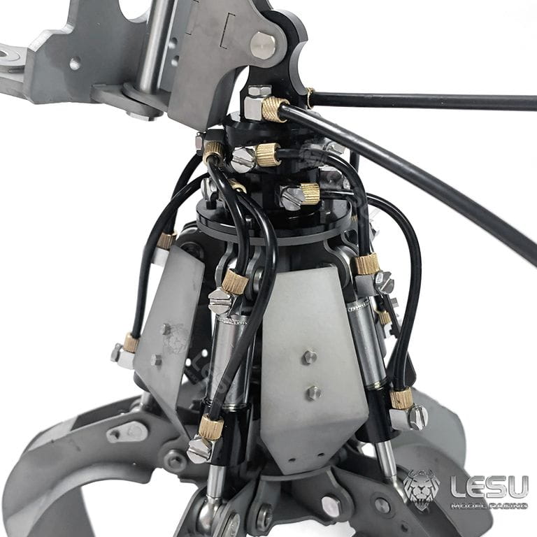 Lesu Schrottgreifer hydraulisch für 74t-Bagger