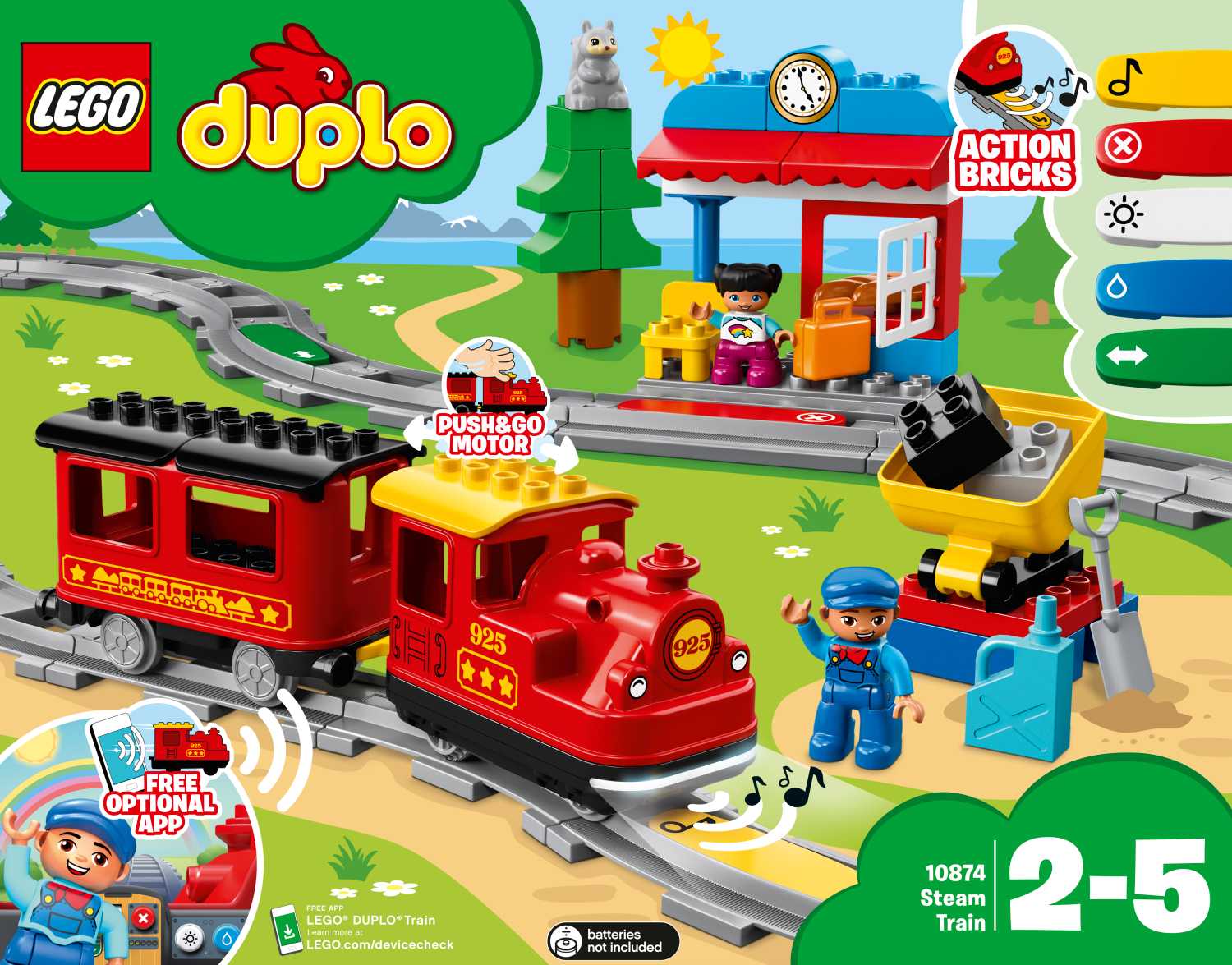 LEGO DUPLO Dampfeisenbahn