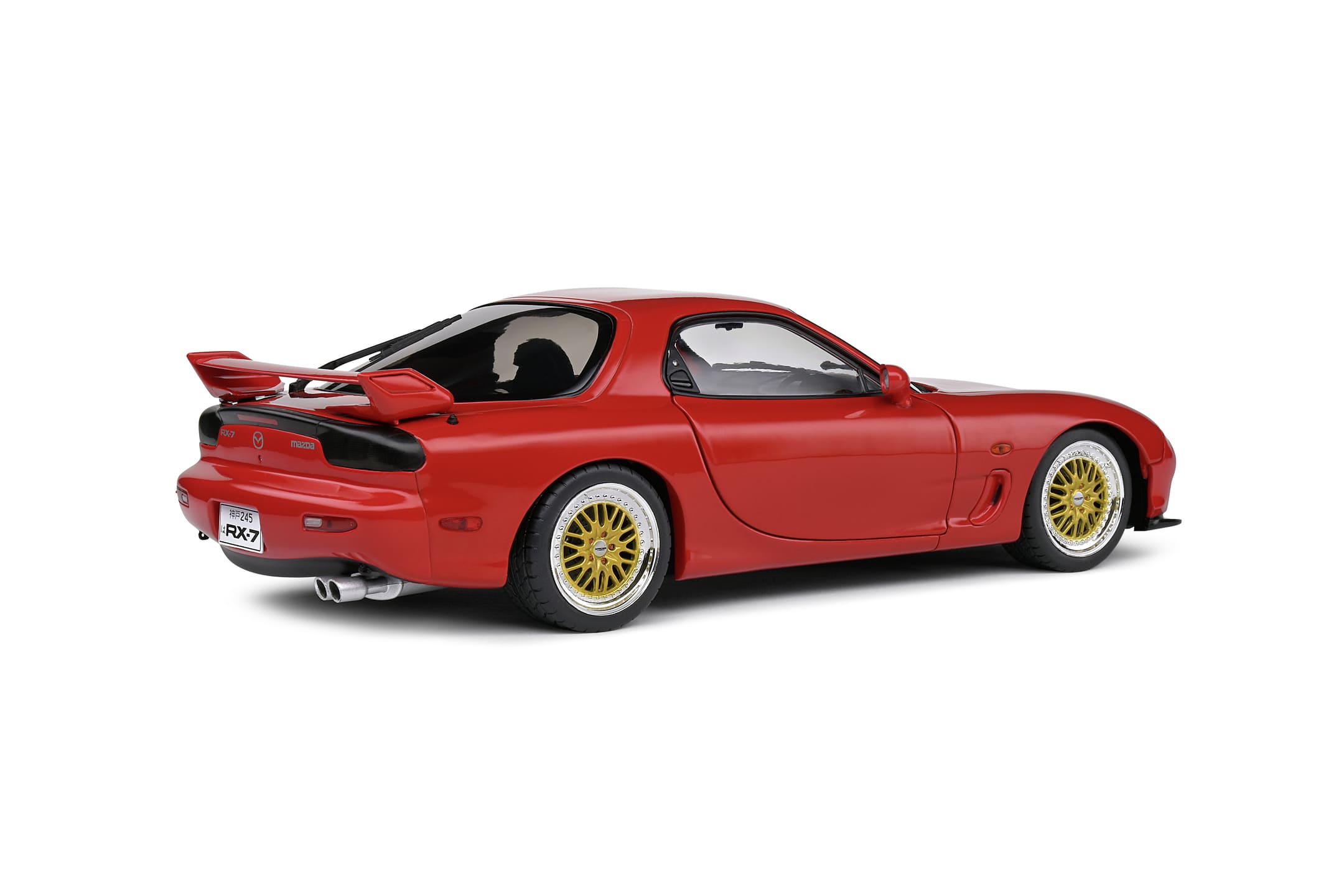 Mazda RX-7 FD3RS Modell 1_18 1994 in Vintage Red_ Die-cast_ bewegliche Tueren