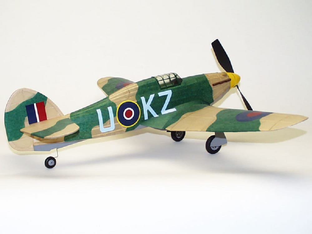 Dumas Aircraft Hawker Hurricane Balsabausatz - RC-Zubehoer
