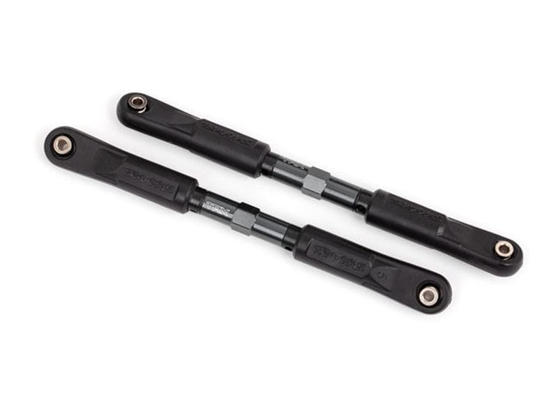 Traxxas Vorspurstangen 120mm Alu dunkel-Ti mit Kugelpfannen montiert - RC-Zubehoer