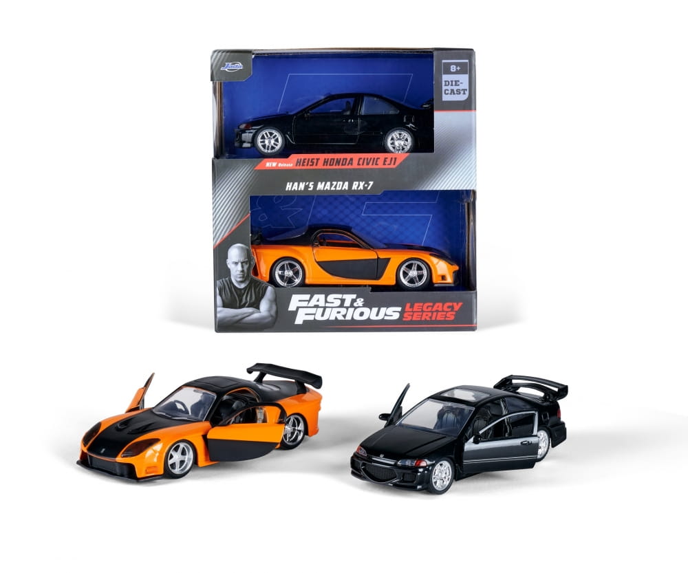 Jada Fast & Furious Twin Pack 1:32 Wave 1/1 Jada Fast & Furious Twin Pack 1:32 Wave 1/1