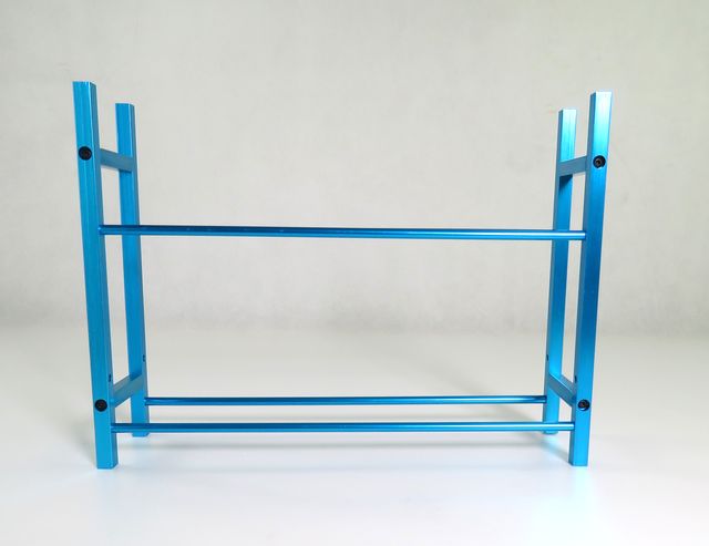 Thicon Palettenregal blau aus Metall RC Modellbau - RC-Zubehoer