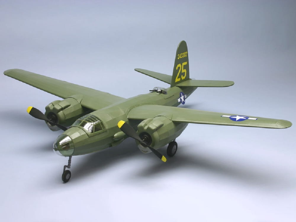 Dumas Aircraft B-26 Marauder Balsabausatz