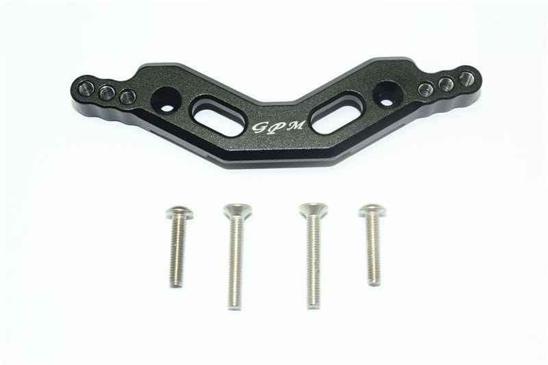 GPM Alu Daempfersteher vorn schwarz fuer ARRMA Granite_ Big Rock_ Senton - RC-Zubehoer