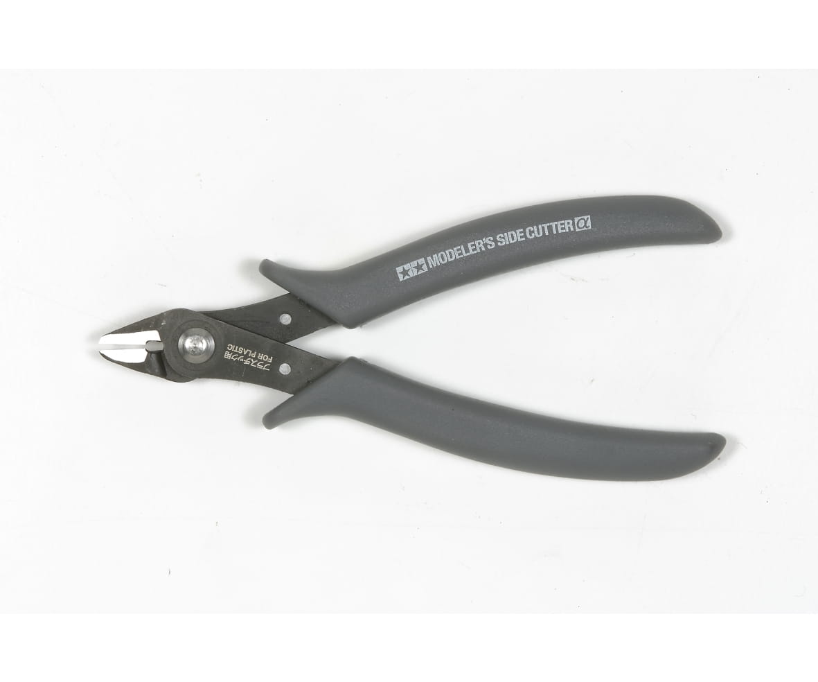 Tamiya Modelers Seitenschneider Grau Modellbau Werkzeuge Tamiya Modelers Seitenschneider Grau mit hochwertiger Edelstahlklinge und ergonomischem Griff