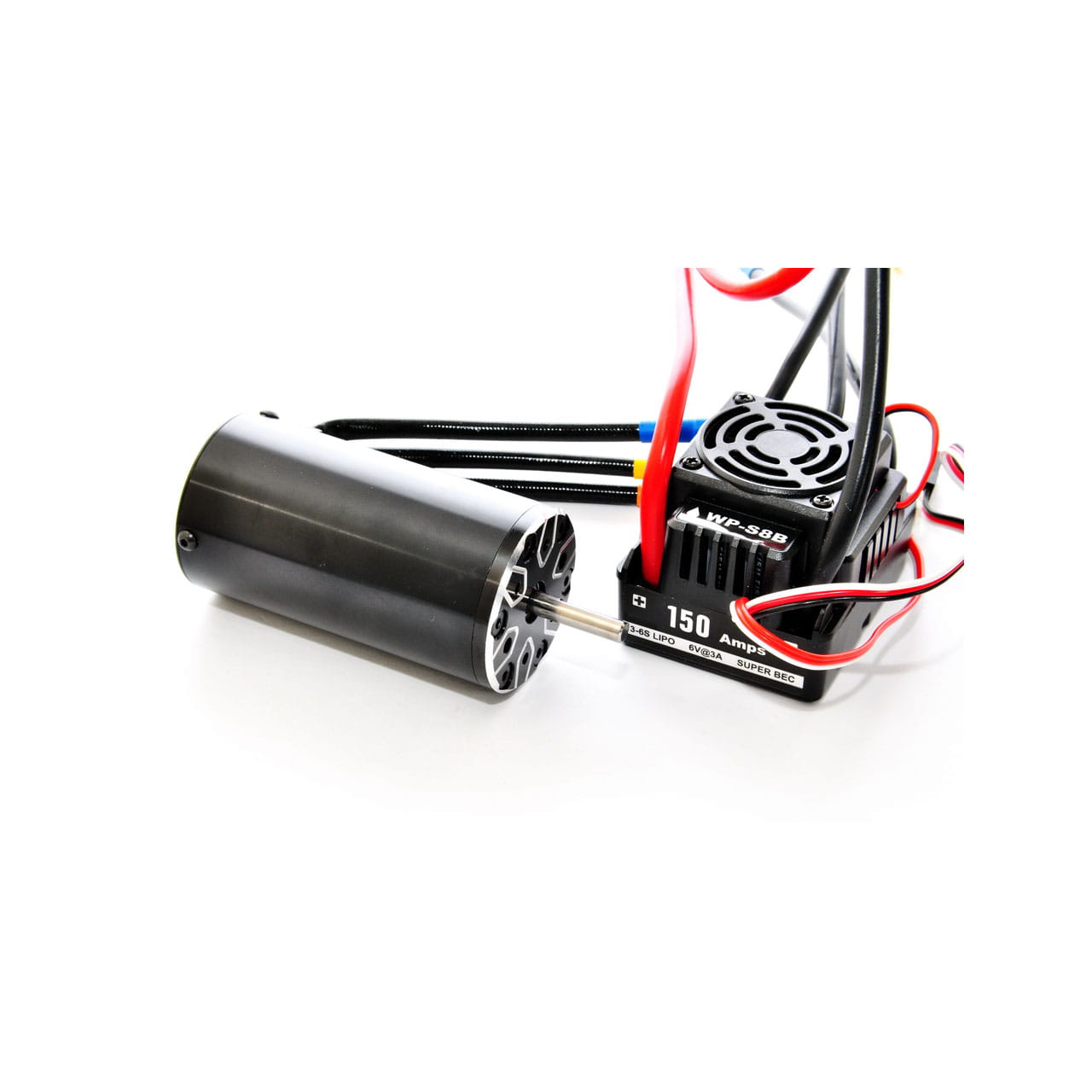 Hobao 1_8 Regler 150A WATER PROOF ESC. - 2000KV MOTOR - RC-Zubehoer