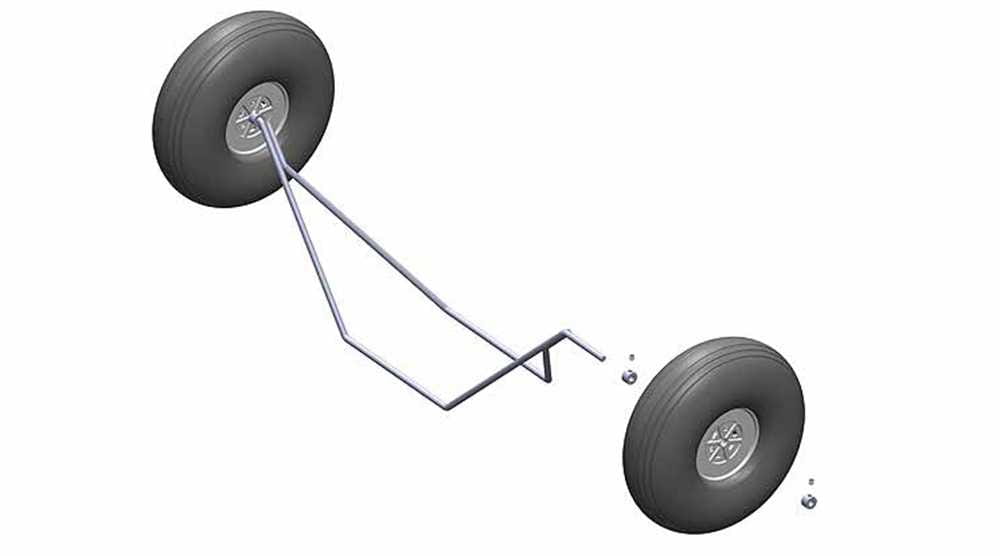 Multiplex Tuning Fahrwerk Funcub XL ND