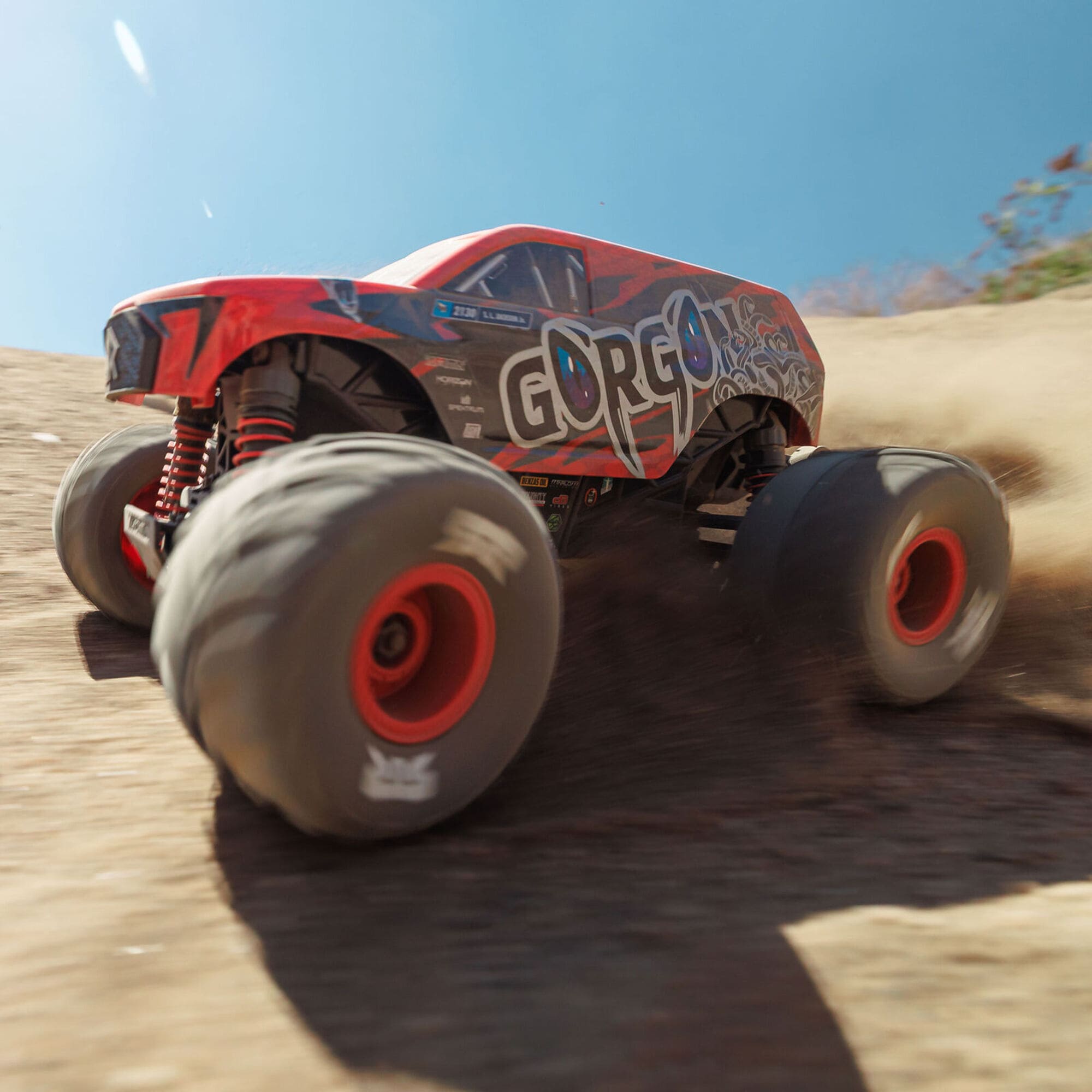 Arrma GORGON GROM 1_16 4X4 RTR Monster Truck Rot