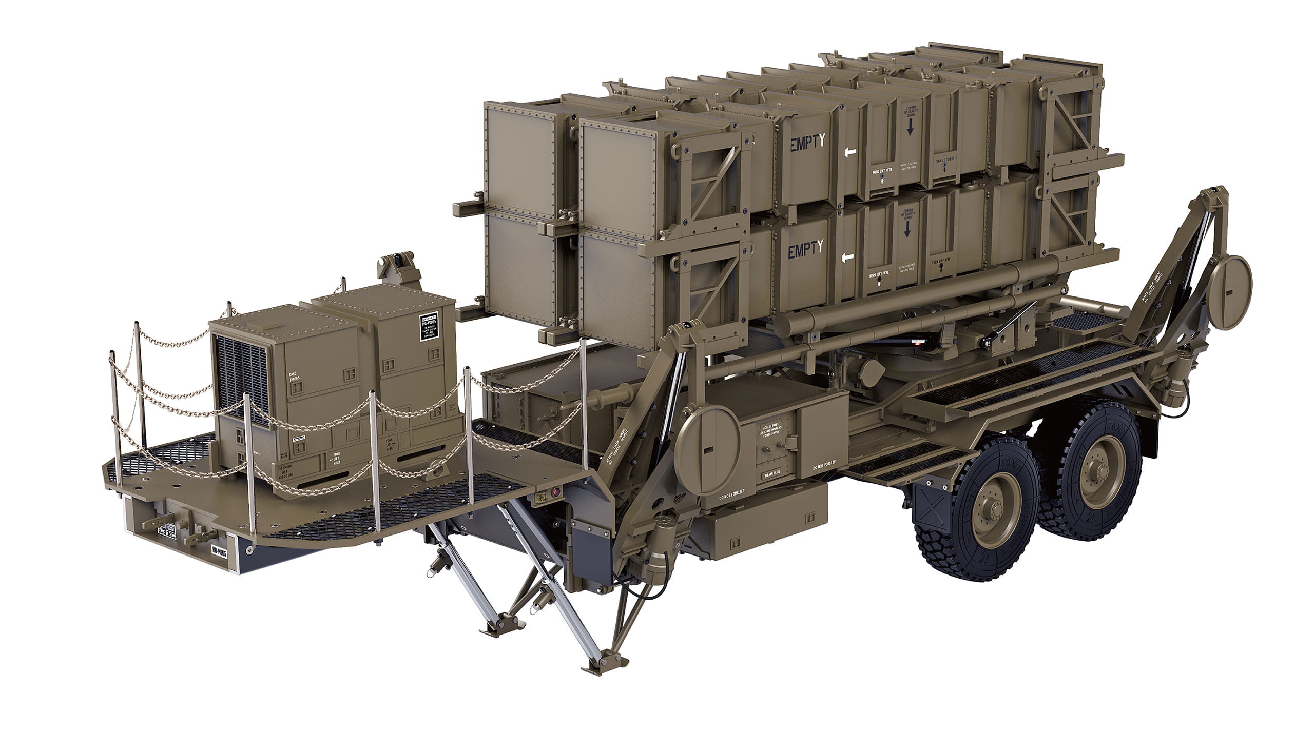 AMEWI Truck Anhaenger Sattelauflieger amewi truck anhaenger m747