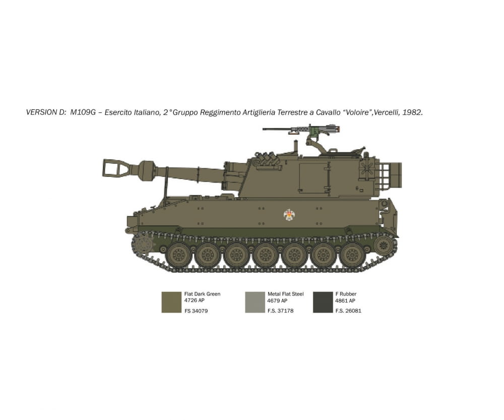 Italeri 1:35 M-109/A2-A3G Haubitze