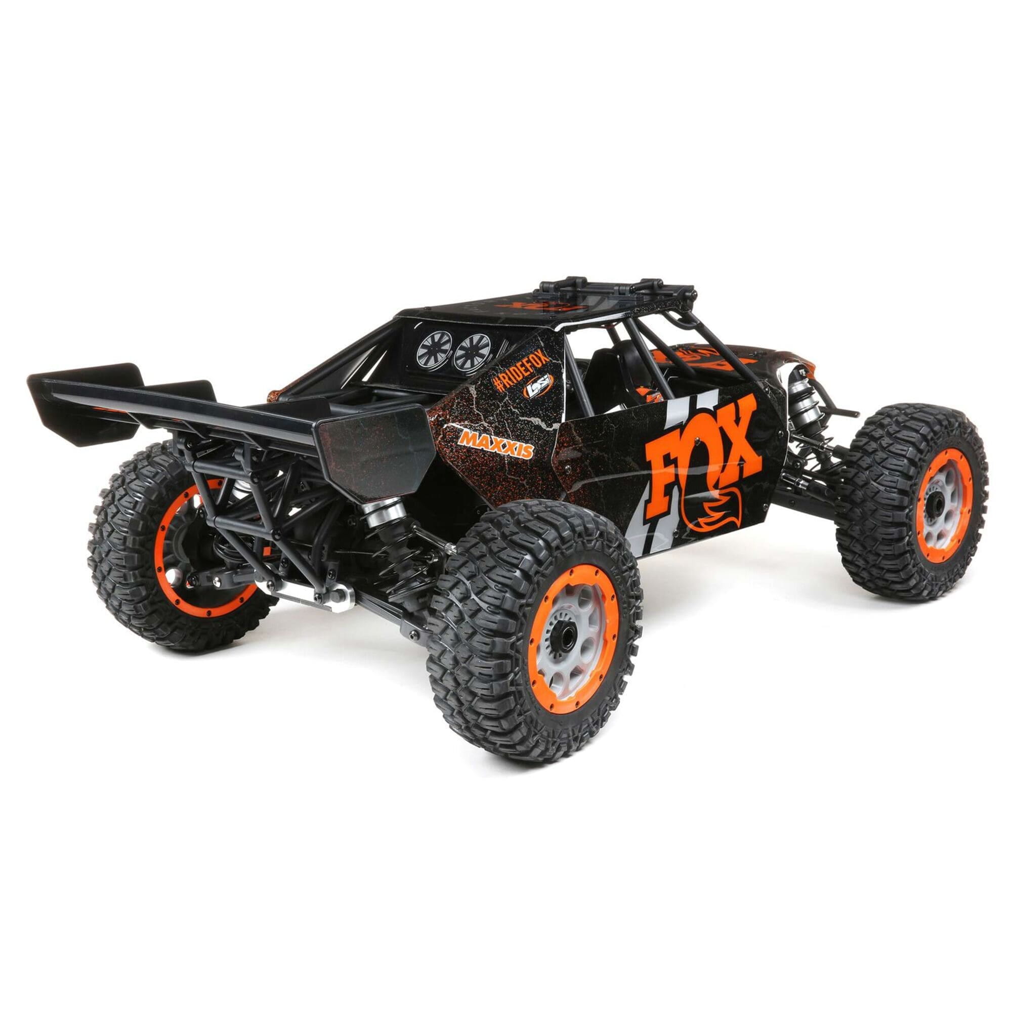 Losi DBXL-E 2.0 V2 Fox 8S 4X4 RTR Brushless Desert Buggy_ Orange