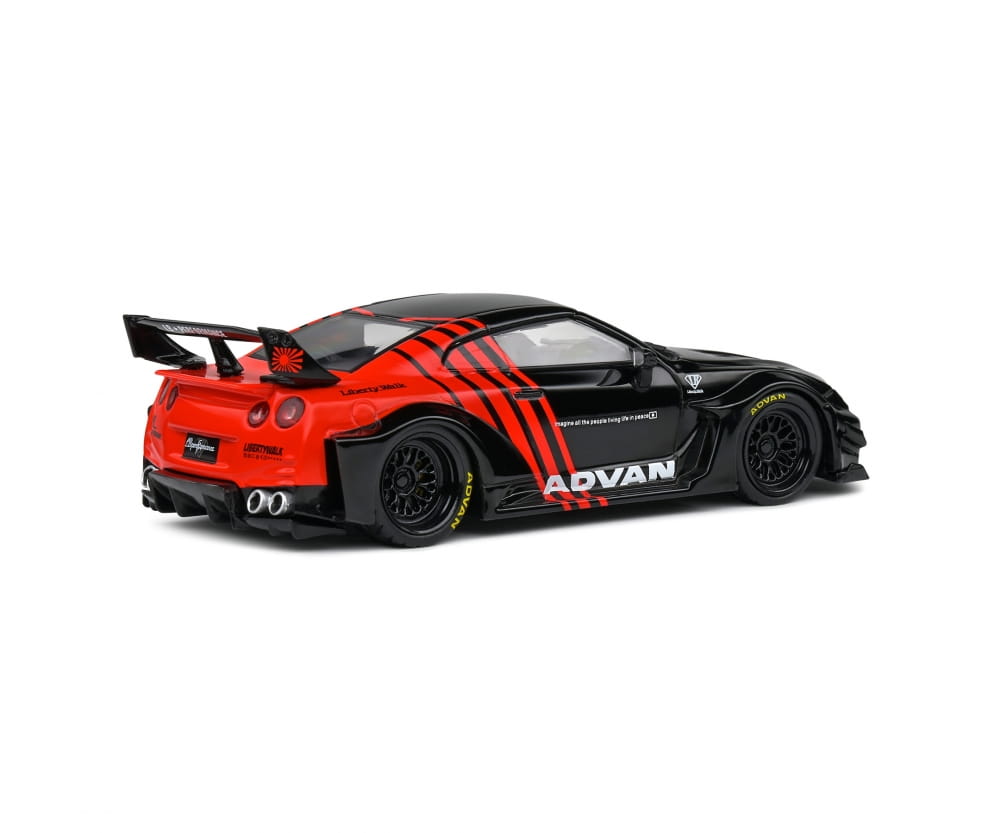 Solido 1_43 Nissan GTR35 LBWK rot Modellauto - RC-Zubehoer