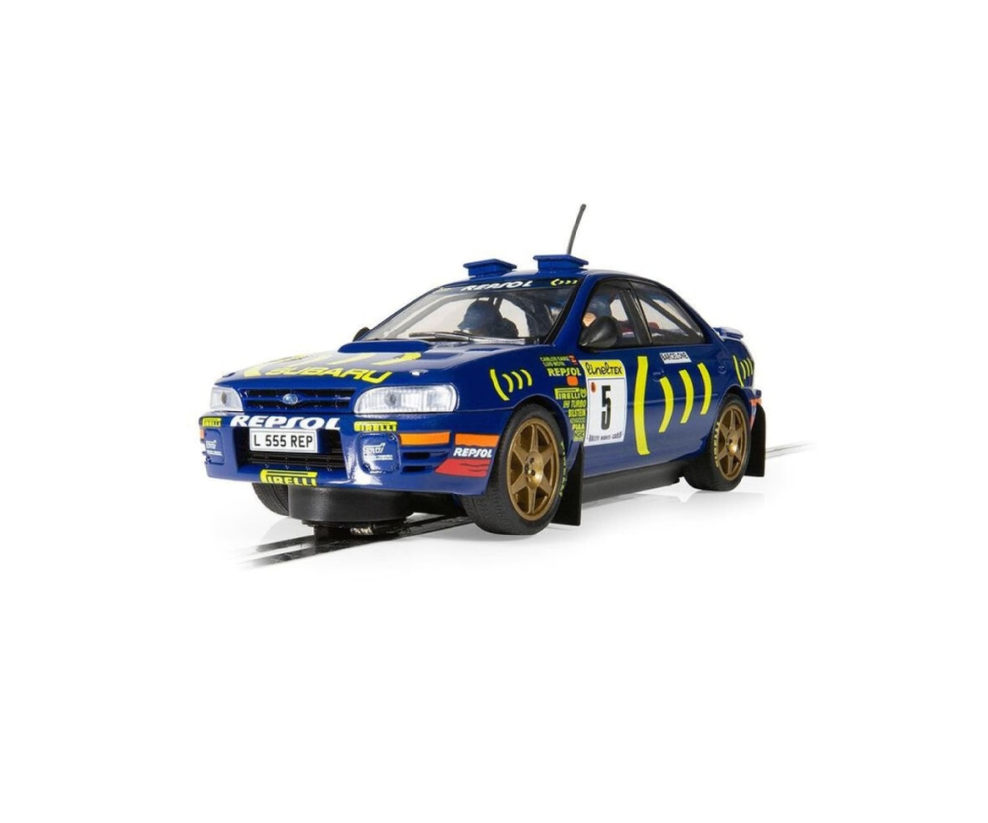 Scalextric 1_32 Subaru Impreza WRC C. Sainz 1995 HD Slotcar