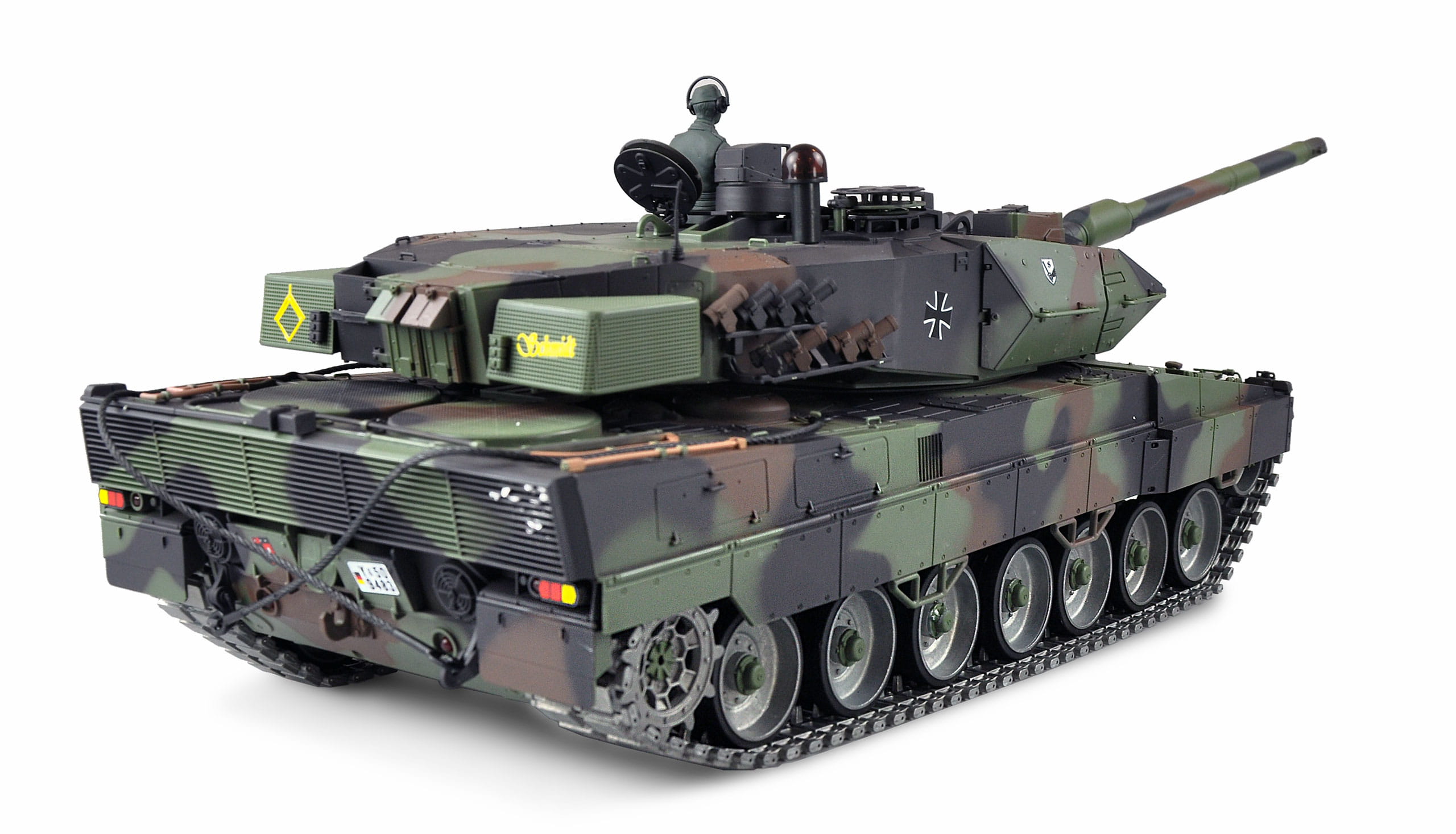 Amewi RC Panzer Leopard 2A6 1:16 Professional Line IR BB