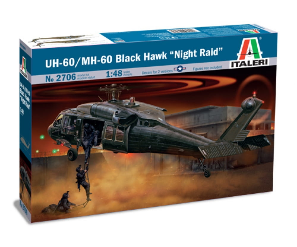 Italeri 1:48 UH-60A Black Hawk "Night Raid"