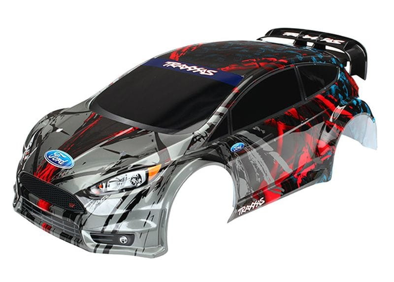 Traxxas Karosserie Ford Fiesta ST Rally_ lackiert _ Decals - RC-Zubehoer