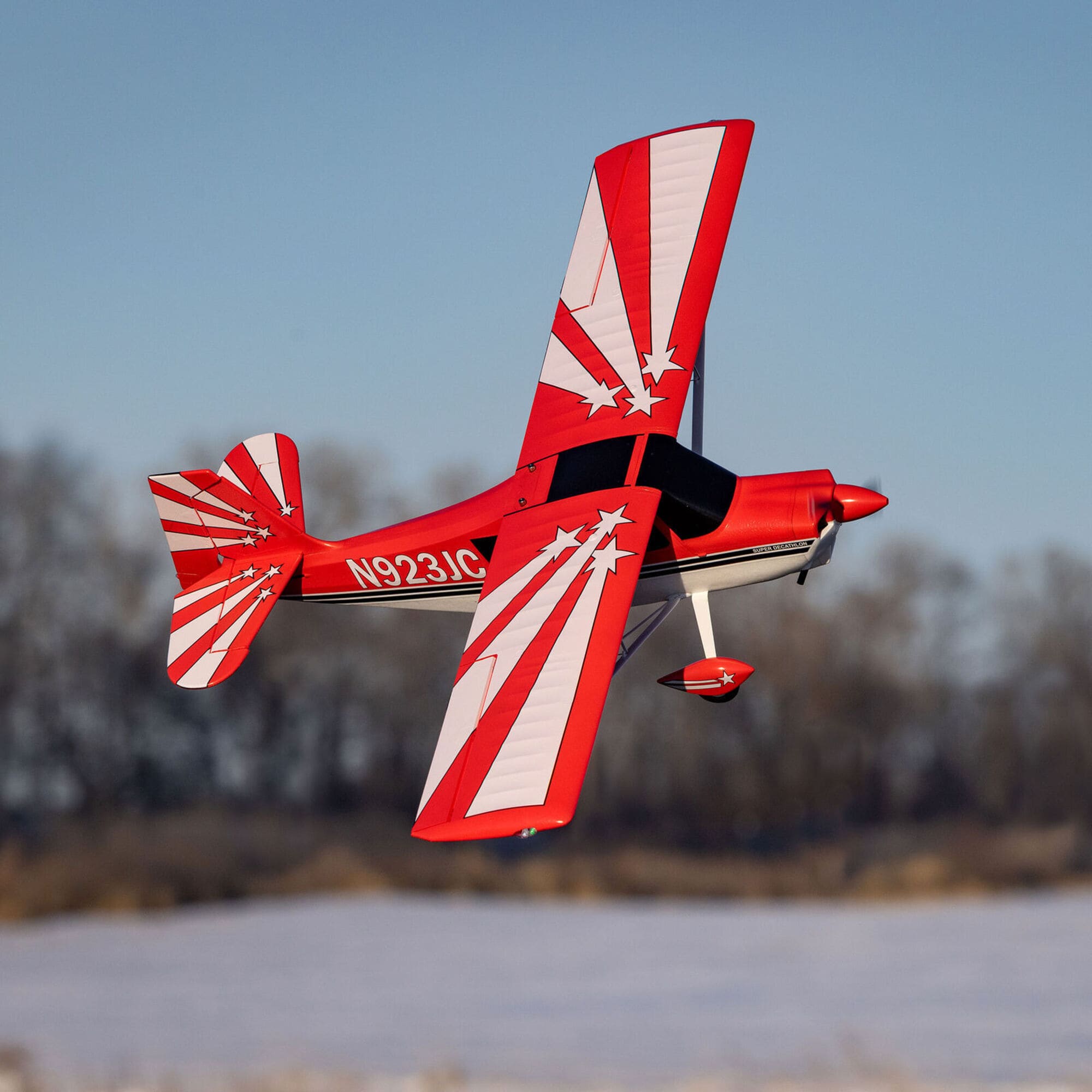E Flite Super Decathlon 1.2m BNF Basic mit AS3X SAFE