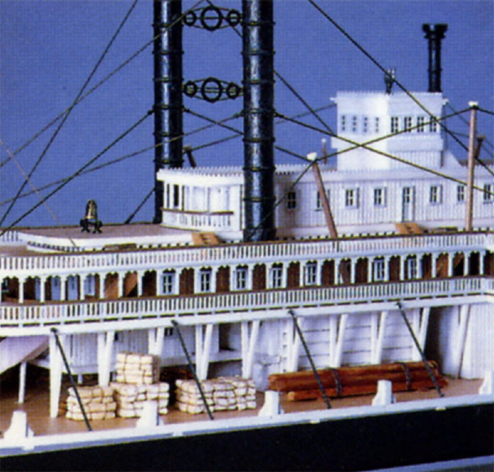 Robert E. Lee Mississippi Dampfboot Modellbausatz 1_150