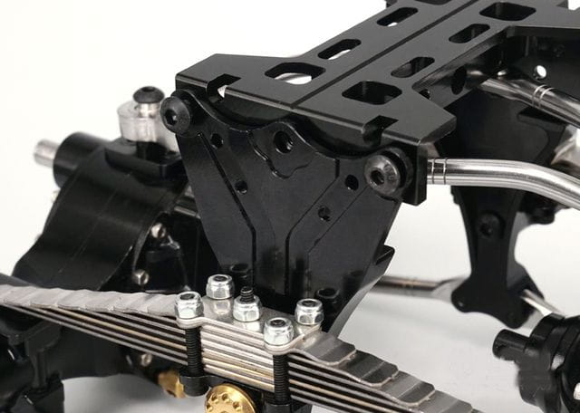 Lesu 1_14 Pendelfederung 9mm hoehergelegt fuer angetriebene Achsen - RC-Zubehoer