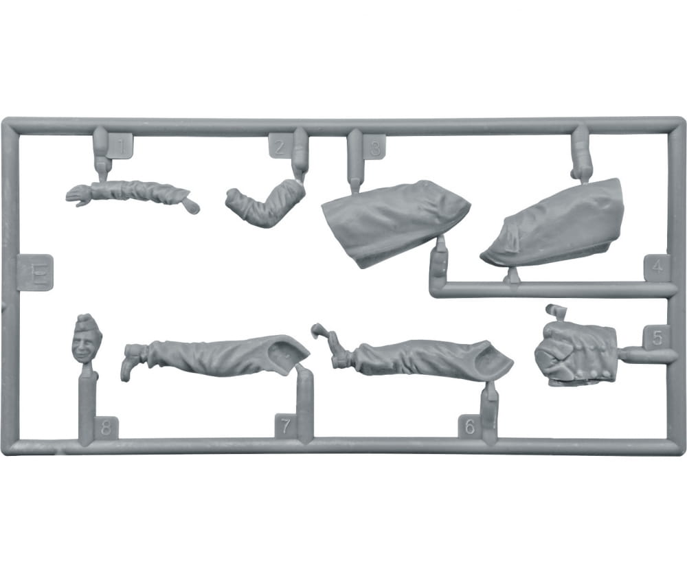 Plastikmodellbau von Miniart 1-35 fig dt besatzung in ruhe 6