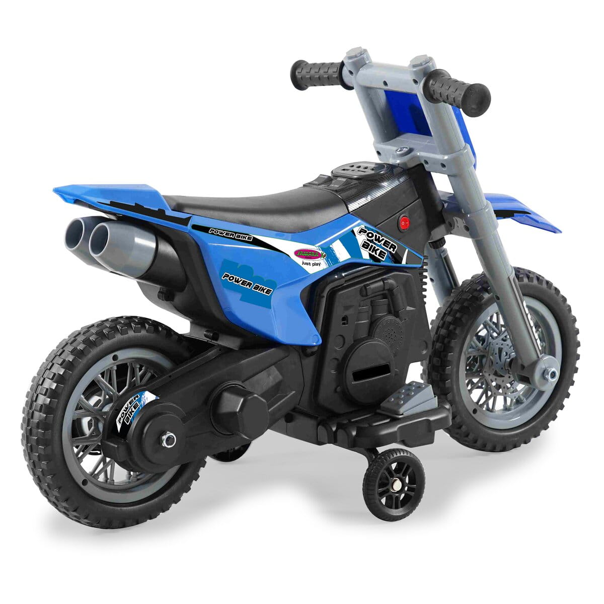 Jamara Ride-on Motorrad Power Bike blau 6V