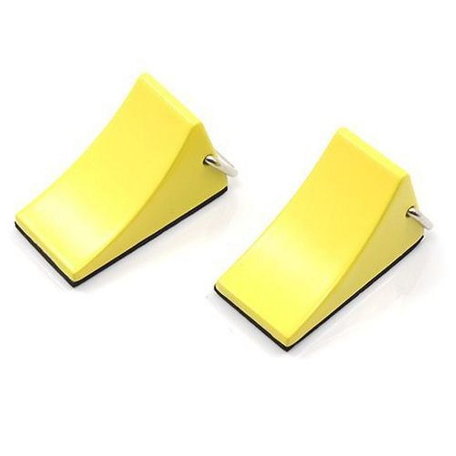 Thicon Hemmschuhe aus Metall mit Griff gelb 2 Stueck - RC-Zubehoer