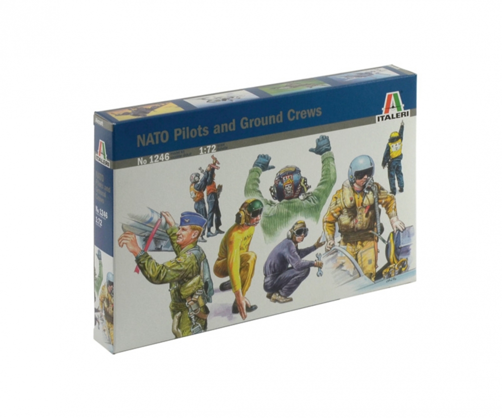 Italeri 1:72 NATO Piloten und Bodenpersonal