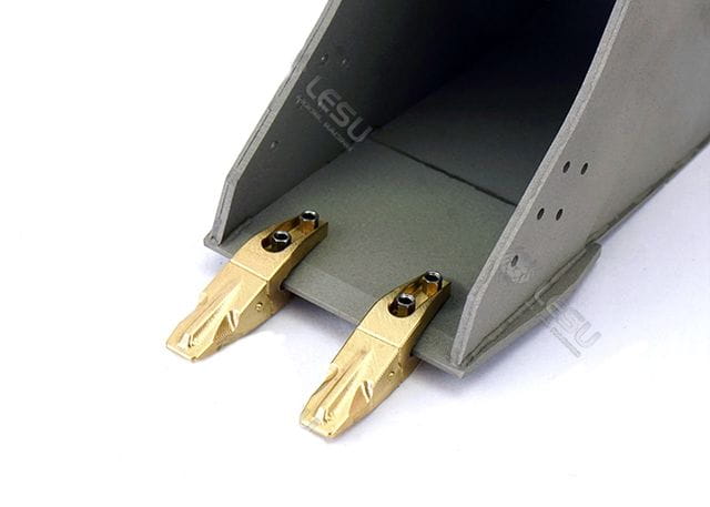 Lesu Schmale-Schaufel für 36t-Bagger 58300 Lesu Schmale-Schaufel fuer 36t-Bagger 58300 - RC-Zubehoer