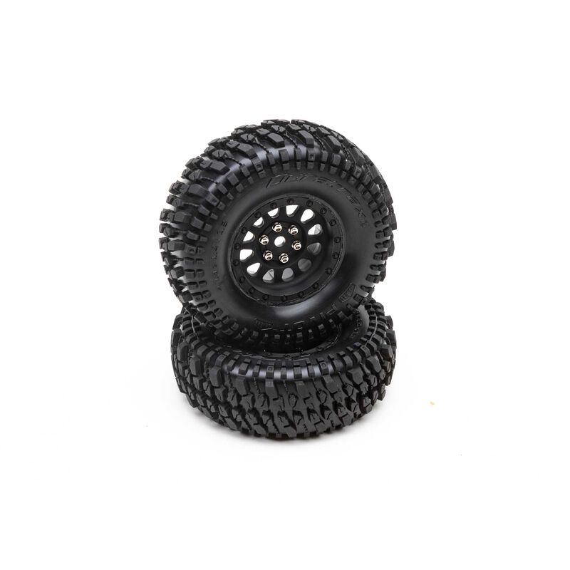 Duratrax Reifen Class 1 Deep Woods CR C3 Mntd 1.9" Blk (2)
