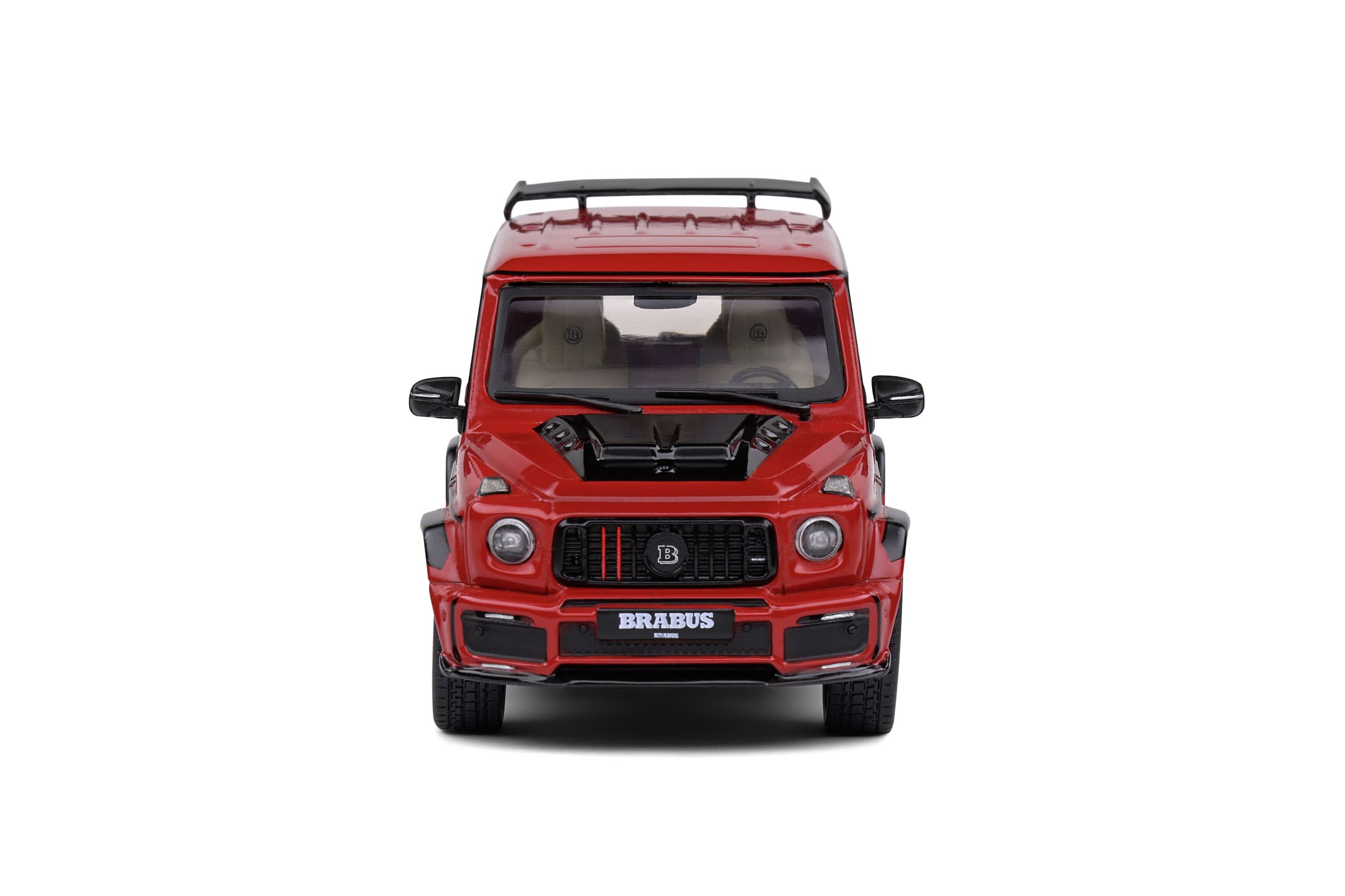 Brabus Widestar 2022 Modellauto in Red Pearl – Massstab 1_43_ Detailgetreu_ Solido