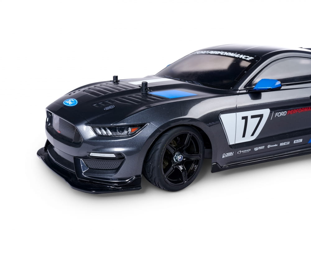 Carson Reifen mit Felgen 1_10 Raederset 5 Speichen -Design _4_ schwarz - RC-Zubehoer