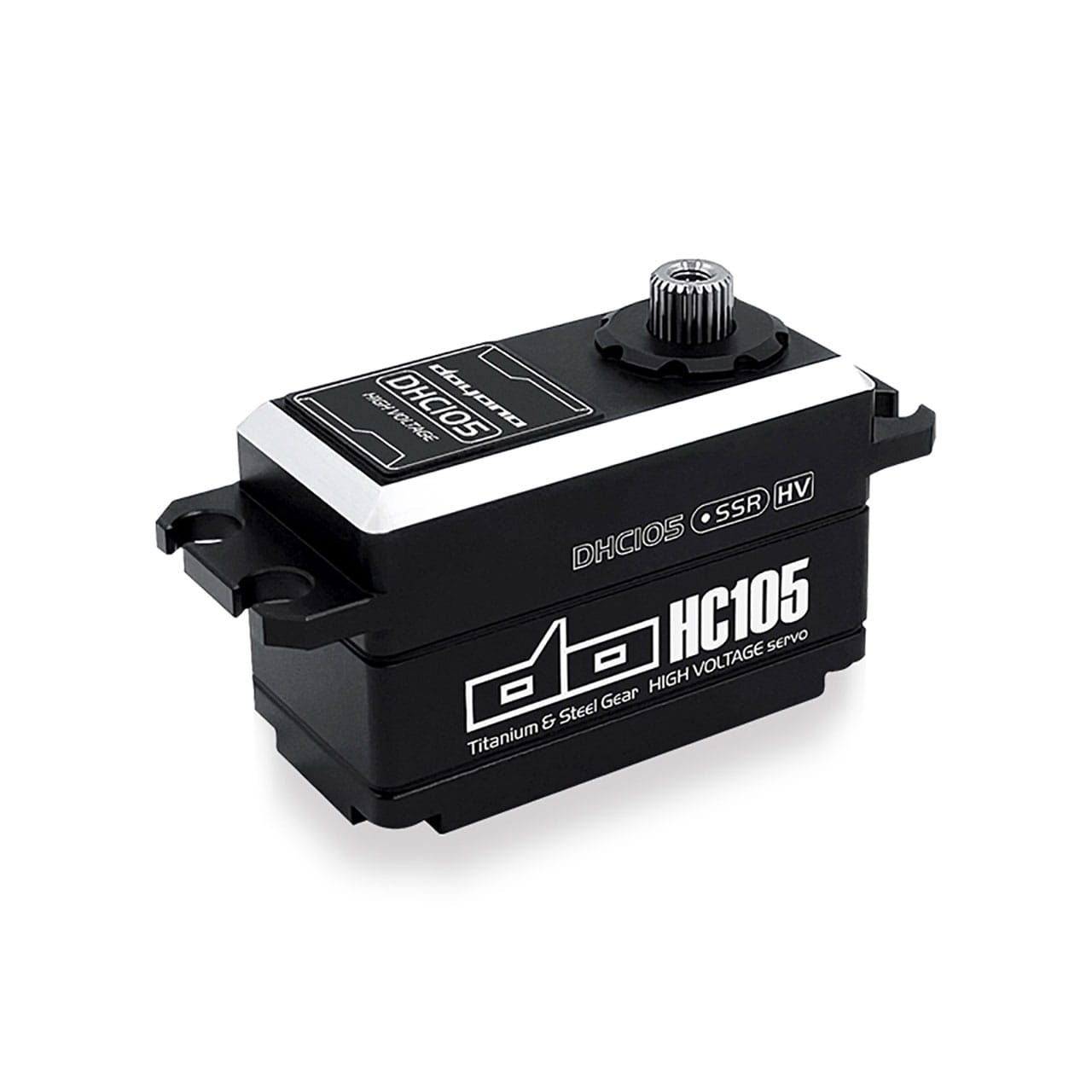 Doyono Coreless Servo HV Low Profile CNC Alugehäuse 26.0kg/0.009sec
